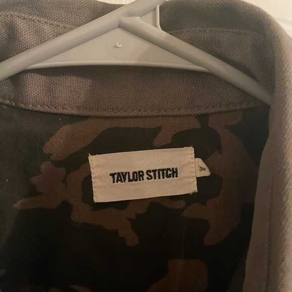 Taylor stitch shop shirt size 38 Army Green - Picture 8 of 16